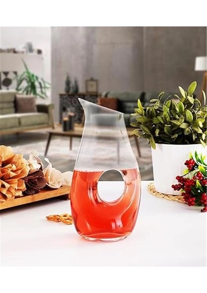 Pasabahce Handmade Halo Delikli Eğik Kesim Karaf 750 cc modelleri