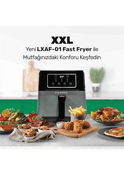 Lxaf-01 Airfryer, Gri