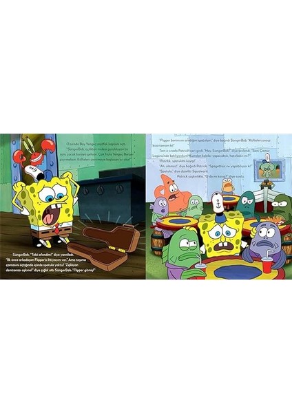 Sünger Bob Dedektif Pantolon - Kayıp Spatula Vakası fiyatları
