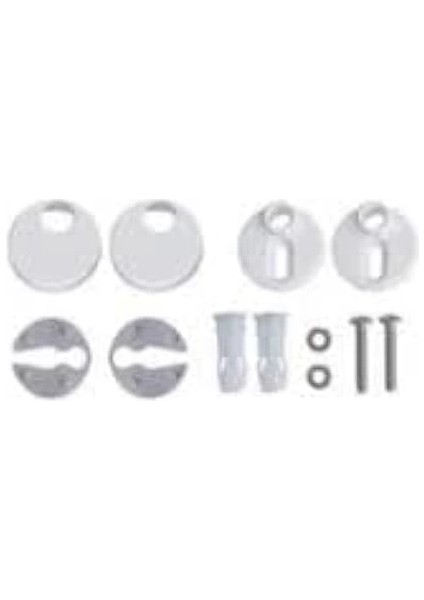 Nkp Thermoplast Soft Klozet Kapak Menteşesi Montaj Vidası Plastik