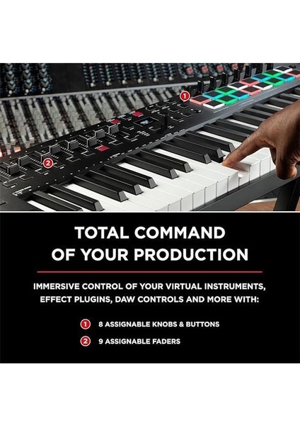 M-Audio Oxygen Pro 49, Profesyonel Mıdı Kontrolcüsü fırsatları