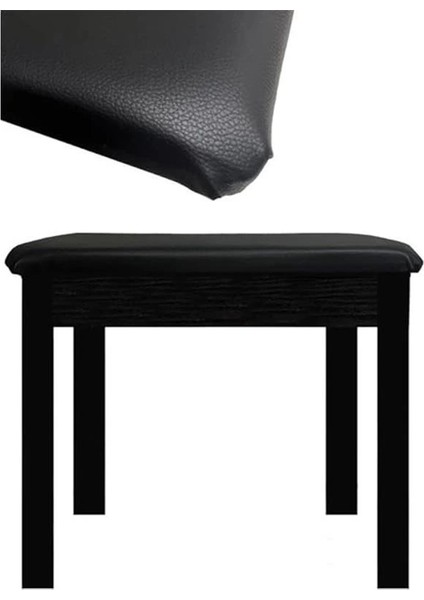 Midex TBX-144BK Üst Kalite Piyano Taburesi Gizli Bölmeli Siyah Renk (32X54X48)