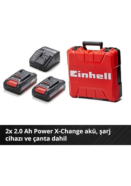 Te-Cd 18 Li-I Kömürsüz Power X-Change Akülü Darbeli Vidalama (Darbe Fonksiyonlu, Li-Ion, 18