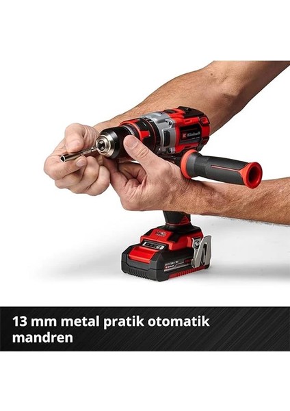 Te-Cd 18 Li-I Kömürsüz Power X-Change Akülü Darbeli Vidalama (Darbe Fonksiyonlu, Li-Ion, 18