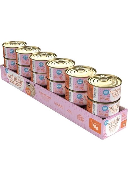 Baby Tavuk ile Somon Mus Konserve 70G modelleri