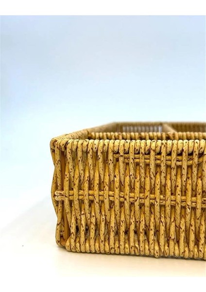 Hasır Örgülü 5 Gözlü Kaşıklık – Çekmece Içi Kaşık, Çatal, Bıçak Düzenleyici Organizer modelleri