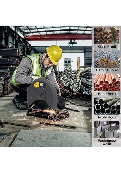 DA10126 350MM Universal Metal Profil Kesme Taşı modelleri