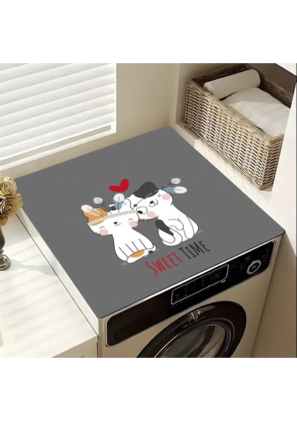 Gri Sıvı Geçirmez Çamaşır ve Kurutma Makinesi Koruma Pedi fiyatları