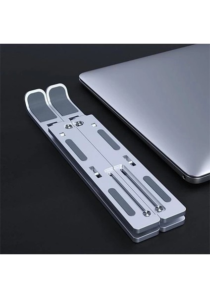 AD028 Alüminyum 7 Kademeli Macbook Notebook Laptop Tablet Tutucu Stand