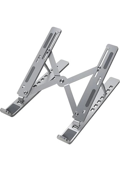 AD028 Alüminyum 7 Kademeli Macbook Notebook Laptop Tablet Tutucu Stand