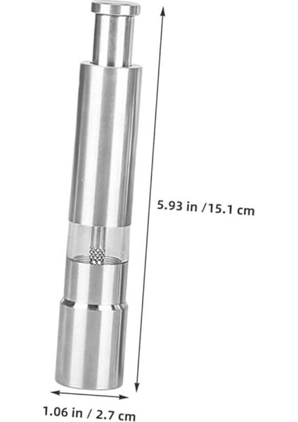 2'li Çelik Manuel Basmalı Karabiber ve Tuz Değirmeni Seti – Baharat Değirmeni, Paslanmaz fiyatları