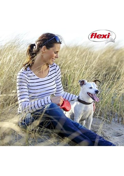 Flexi New Classic L Beden Siyah 5mt Şerit Tasma fiyatları