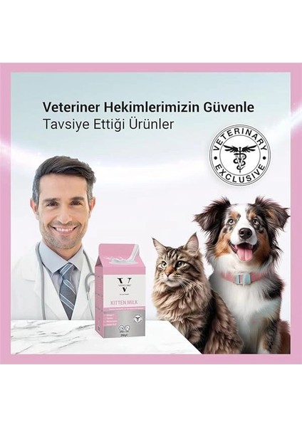 Kitten Milk Yavru ve Anne Kedi Için Tamamlayıcı Süt Tozu Takviyesi 200 gr modelleri