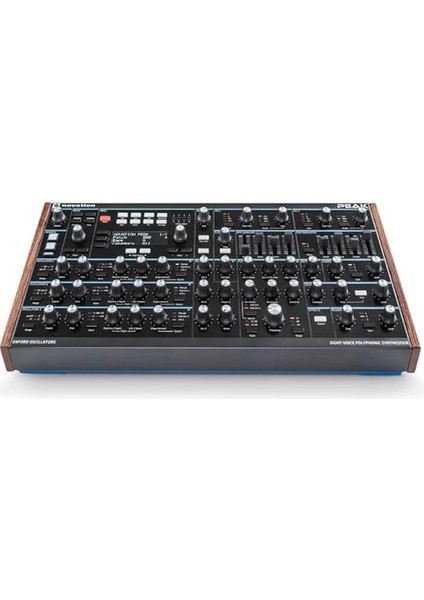 Peak 8 Sesli Polifonik Desktop Synthesizer: Her Ses Için 2 Lfo, 16 Yuvalı Modülasyon