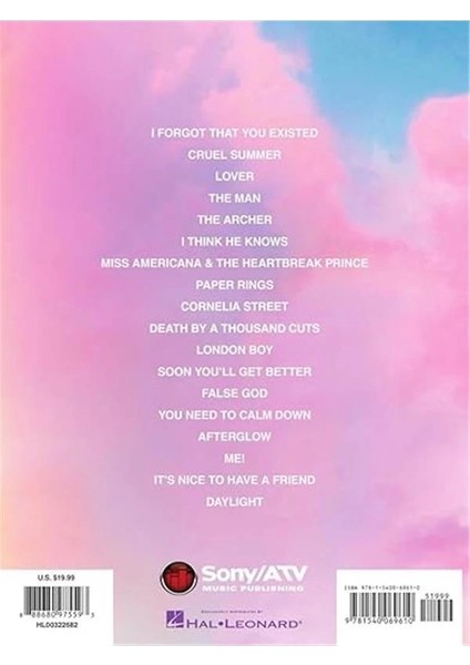 Taylor Swift - Lover fiyatları