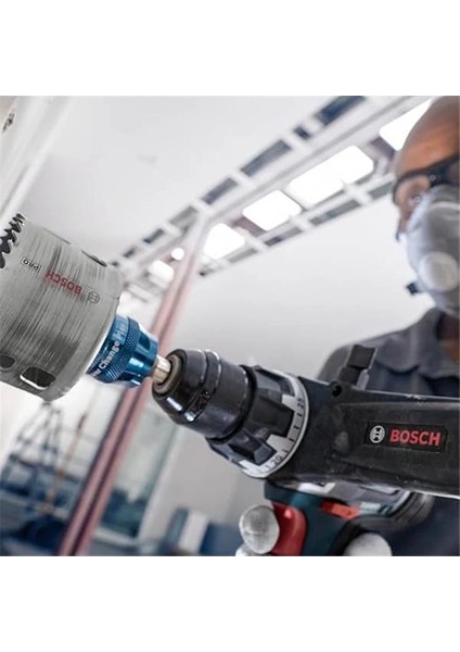 1 x Pro Multi Material Power Change Plus Delik Testeresi (Yumuşak Ahşap, Alçıpan Duvar Için