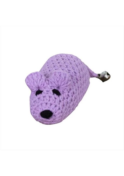 X-Perk Zilli Kedi Oyuncağı El Örgüsü Fare Oyuncak modelleri