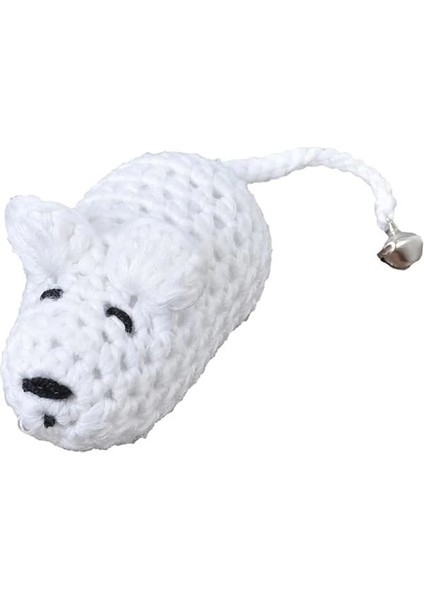 X-Perk Zilli Kedi Oyuncağı El Örgüsü Fare Oyuncak indirimleri