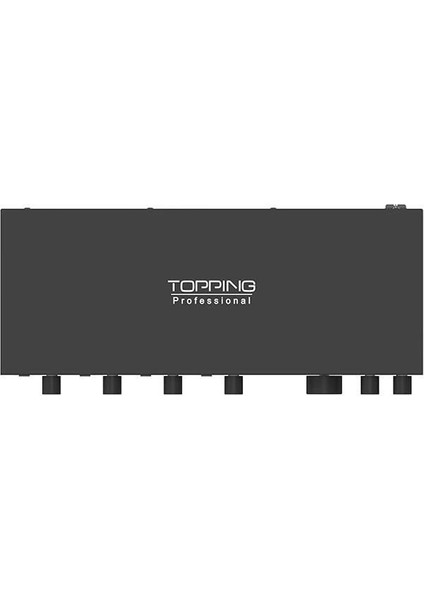 Topping Professional E4X4 Pre | Black Yüksek Kalite Usb-C Ses Kartı: 4-Giriş/4-Çıkış 24BIT/192KHZ modelleri