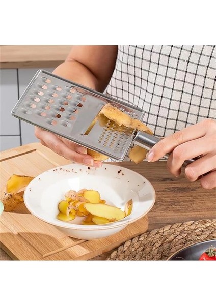 11702 Inox Paslanmaz Çelik El Rendesi Dilimleyici - Küçük Büyük Rende Dilimleme modelleri