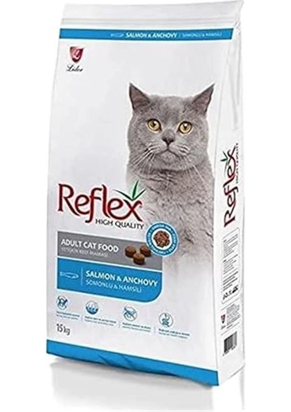 Somonlu ve Hamsili Yetişkin Kedi Maması 15 kg fiyatları