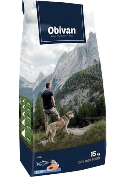 Premium Hipoalerjenik Somonlu Köpek Maması 15 kg - Tüy Dökülmesini Azaltan, Kolay Sindirilen