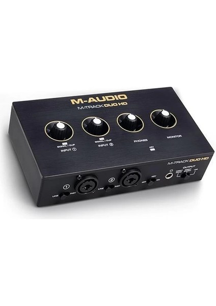 M-Audıo M-Track Duo Hd - Mac, Pc, Ios ve Android Için Pro-Grade 2x2 Usb-C Ses Arabirimi