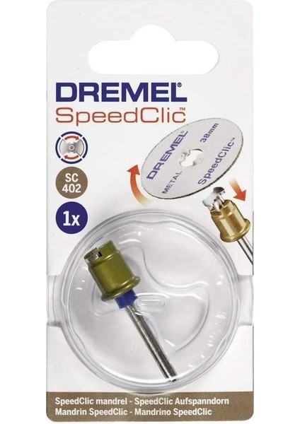 SC402 Ez Speedclic Mandren, 3,2 mm fiyatları