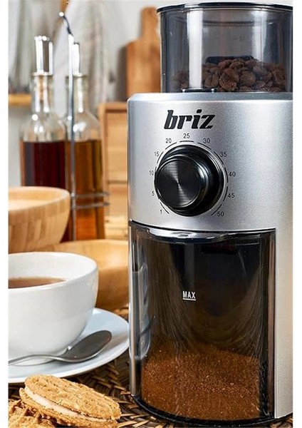 BR742 Zaman Ayarlı Kahve Değirmeni Kahve Öğütücü