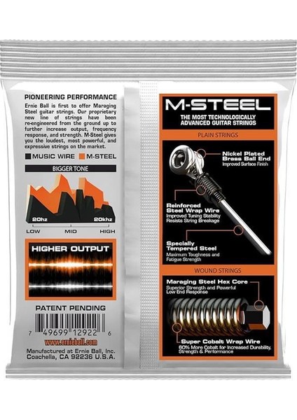 Hybrid Slinky M-Çelik Elektro Gitar Telleri, Ölçü 9-46 fiyatları