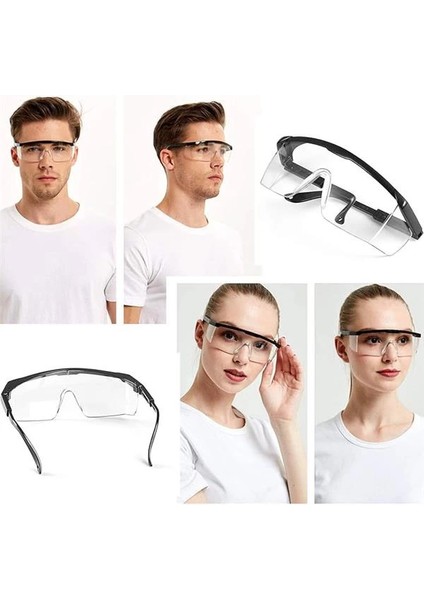 2 Paket Baymax S400 Güvenlik Gözlüğü Buğu Önleyici ve Uv Korumalı Koruyucu Şeffaf Gözlükler indirimleri
