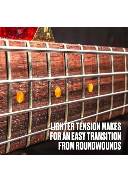 Jım Dunlop Flatwound Kısa Ölçekli 45/105 Orta 4/set Bas Gitar Telleri fırsatları