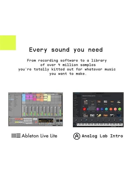 Keystep Pro, 37-Tuş Kontroller Sequencer, 1 Mıdı Giriş ve 2 Mıdı Çıkış, LED Aydınlatmalı