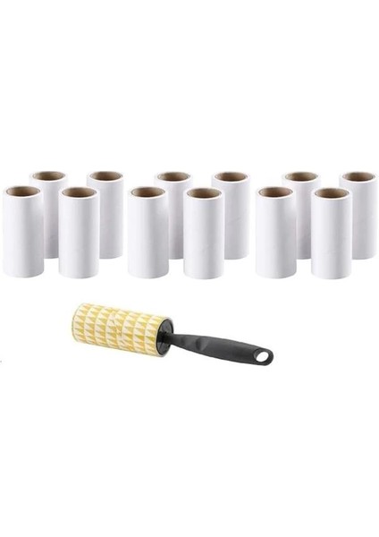 Bastis Tüy Toplayıcı Gri ve Yedek 12'li Paket