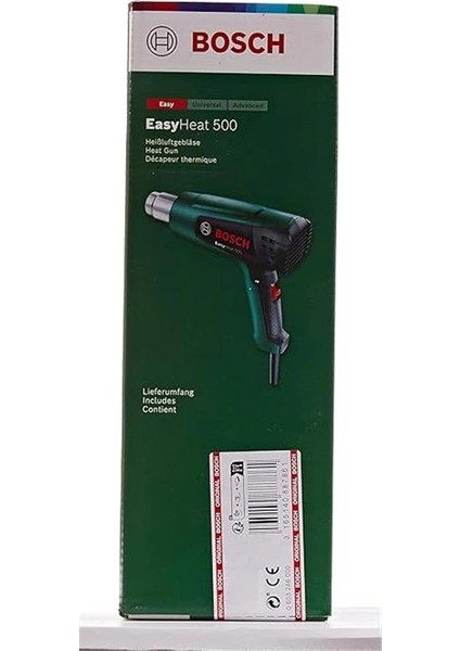 Home And Garden Elektrikli Sıcak Hava Tabancası Easyheat 500 (1600 Watt, Maksimum Sıcaklık 500