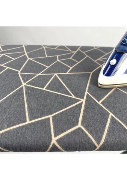 Beylini Ütü Masası Kılıfı Bezi Örtüsü Kalın Keçe Dolgulu Bağcıklı Sıkıştırma Yanmaya Dayanıklı Kolay