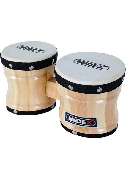 Midex BG-205 Naturel Bongo Siam Meşesi Doğal Deri