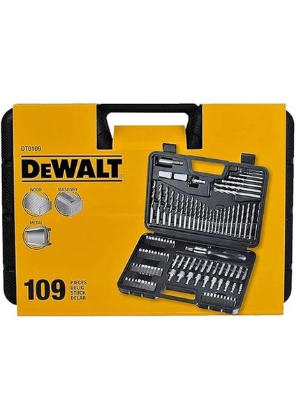 DT0109 Aksesuar Seti, Duvar Işi Hss Matkap Ucu Seti, Metalik indirimleri