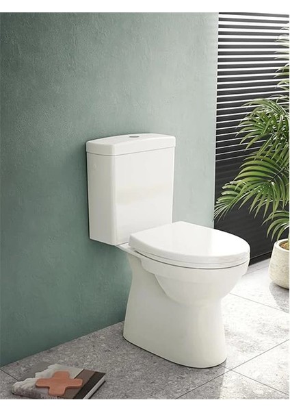 S10 Klozet Kapağı 84-003-009, Yavaş Kapanır, Duroplast, Sandviç Tip, Metal Menteşeli, Beyaz fiyatları