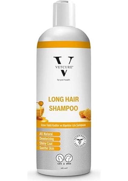 Long Hair Kedi ve Köpekler Için Ballı Uzun Tüylü Şampuan 400 ml fırsatları