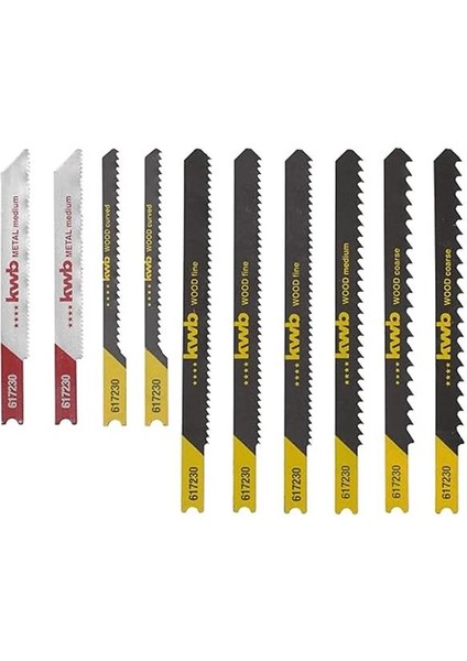 Kutulu Dekupaj Testere Seti 10 Parça S30-49617230