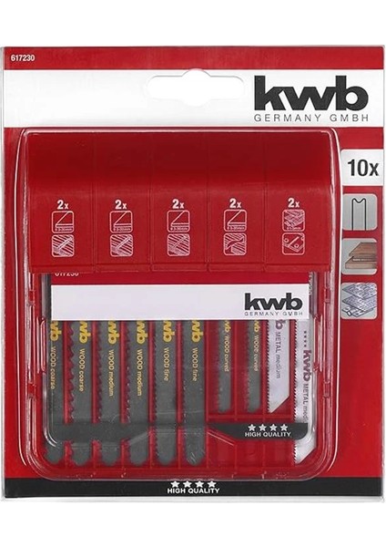 Kutulu Dekupaj Testere Seti 10 Parça S30-49617230 fiyatları