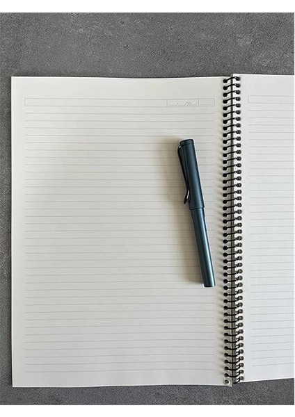 Çizgili Spiralli Not Defteri, A4 Boyut (21X29,7 Cm), 60 Yaprak, 90GR. Ivory Kağıt, Ofis fiyatları