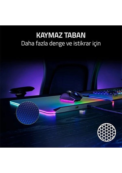 Firefly V2 Pro - Rgb Arkadan Aydınlatmalı Oyun Mouse Matı - Entegre USB Bağlantı Noktası (15