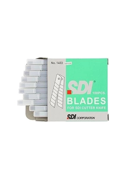 Sdı Maket Bıçağı Yedeği Dar 100'LÜ Paket