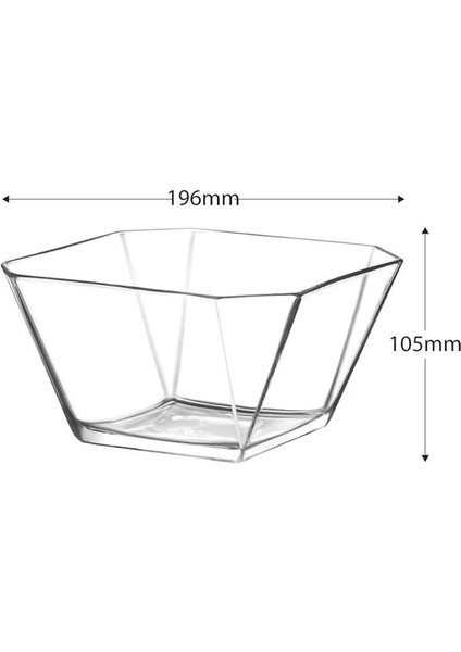 Karen Tekli Büyük Boy Salata Kasesi