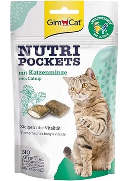 Nutripockets Kedi Ödülü Kedi Otu&multi-Vitamin, 60 G