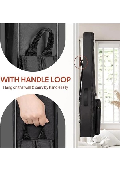 Gitar Çantası Akustik Gitar Konser Çantası Gitar Çantası Su Geçirmez Dolgulu Gitar Sırt indirimleri