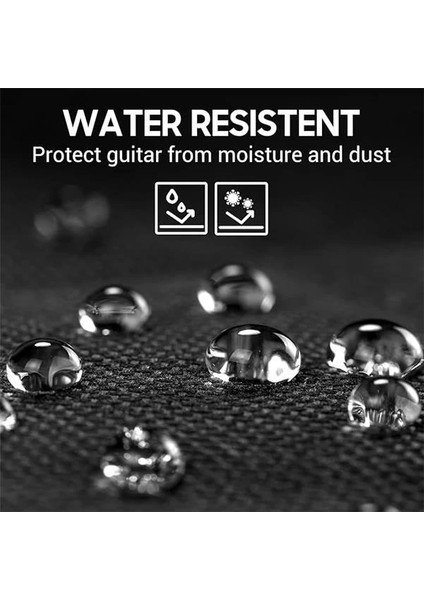 Gitar Çantası Akustik Gitar Konser Çantası Gitar Çantası Su Geçirmez Dolgulu Gitar Sırt