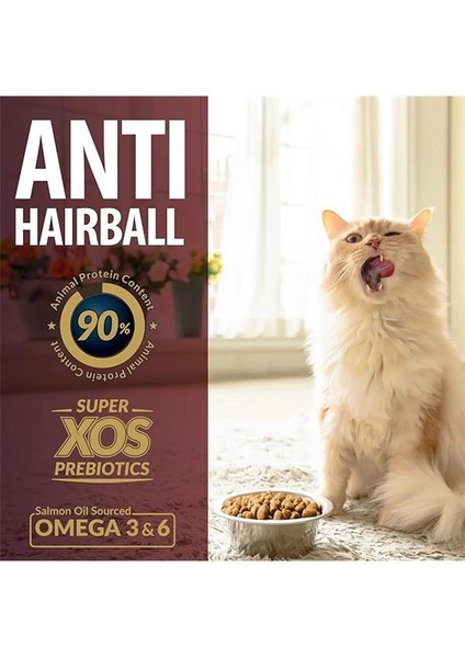 Plus Hairball Somonlu Yetişkin Kedi Maması, 1.5 kg fiyatları